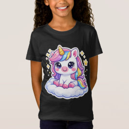 Mooie Persoonlijke Eenhoorn Kinder T-Shirt