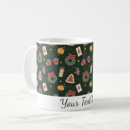 Mooie Persoonlijke Kerstmok  Koffiemok