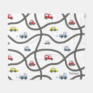 Mooie Persoonlijke Kinder Auto Fleece Deken
