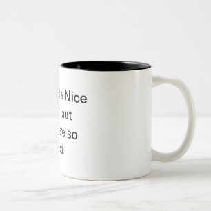 Mooie persoonlijke koffie-mok tweekleurige koffiemok