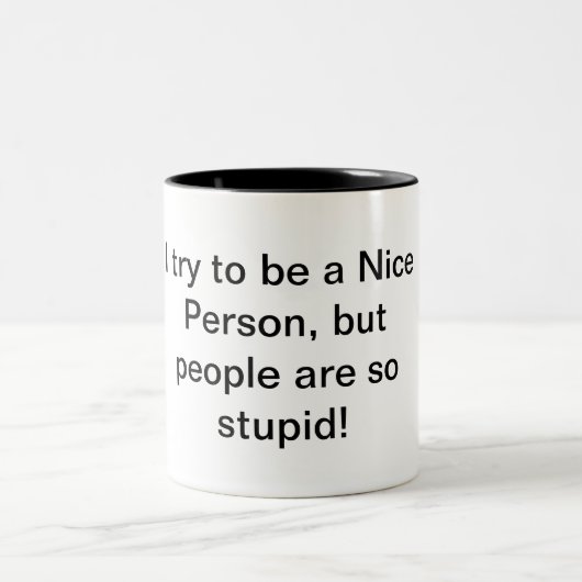 Mooie persoonlijke koffie-mok tweekleurige koffiemok (Center)