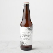 Mooie persoonlijke labels bier etiket (Voorkant)