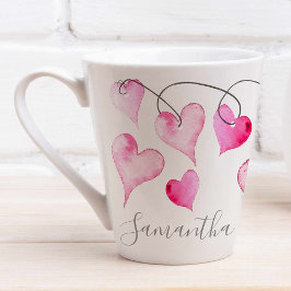Mooie Persoonlijke Valentijnsdag Cadeau Koffie Lie Latte Mok