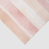 Mooie perzik roze crèmestrepen tissuepapier (Detail)