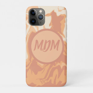 Mooie Perzikkrullen Case-Mate iPhone Case