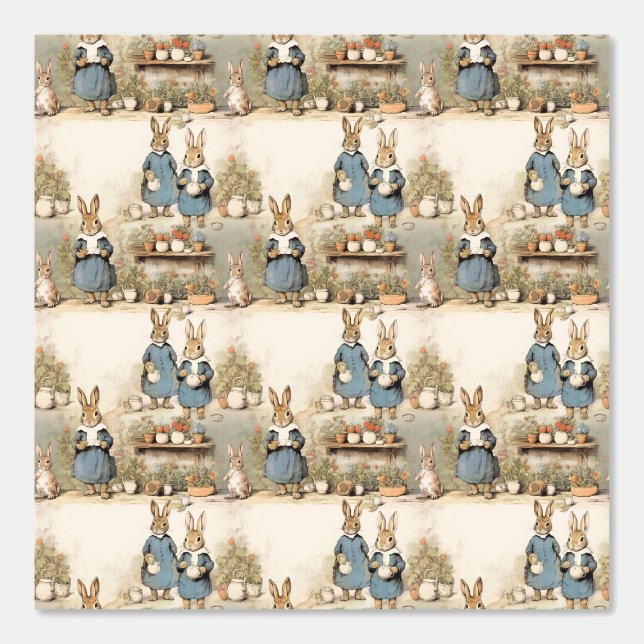 Mooie Peter Rabbit Behang (Voorkant)