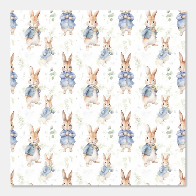Mooie Peter Rabbit Behang (Voorkant)