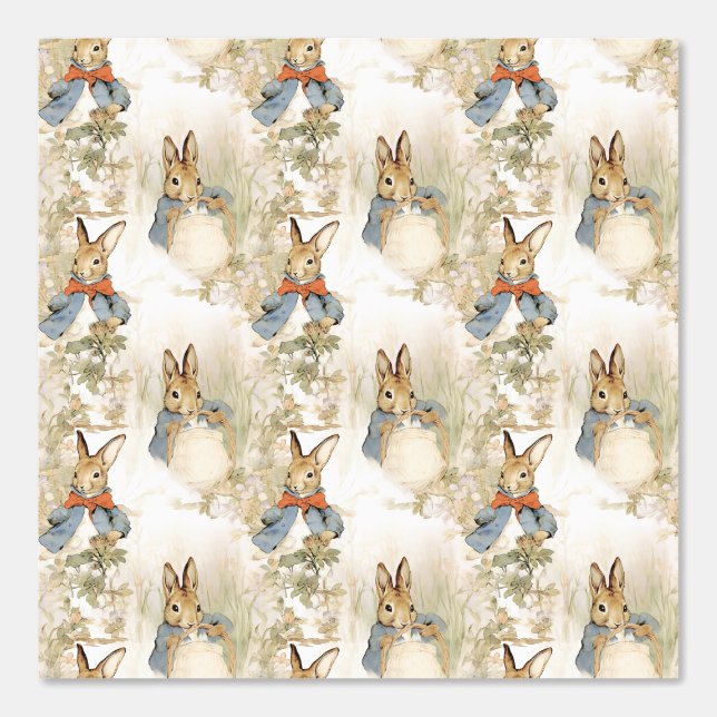 Mooie Peter Rabbit Behang (Voorkant)