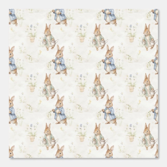 Mooie Peter Rabbit Behang (Voorkant)
