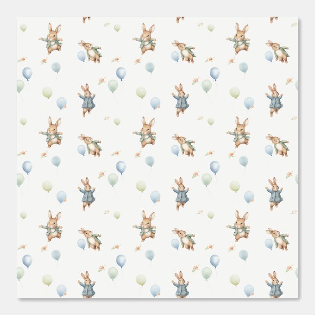 Mooie Peter Rabbit Behang (Voorkant)