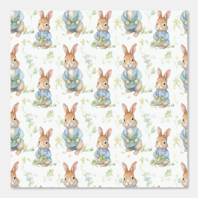 Mooie Peter Rabbit Behang (Voorkant)