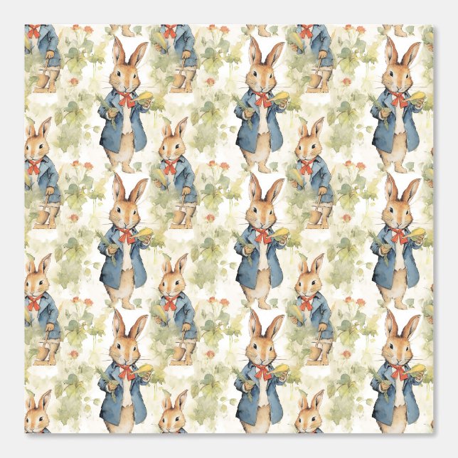 Mooie Peter Rabbit Behang (Voorkant)
