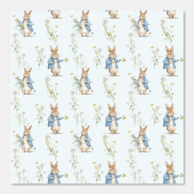 Mooie Peter Rabbit Behang (Voorkant)