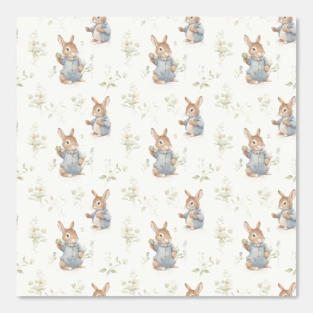 Mooie Peter Rabbit Behang (Voorkant)