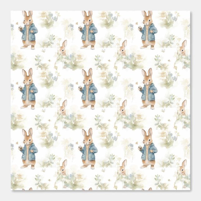 Mooie Peter Rabbit Behang (Voorkant)