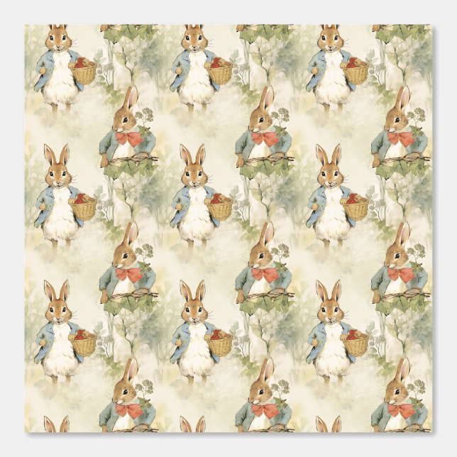 Mooie Peter Rabbit Behang (Voorkant)