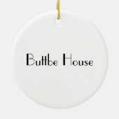 Mooie Petten van Panama hangen ornament (Achterkant)