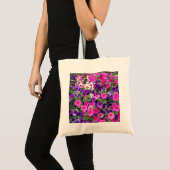 Mooie Petunia's Tote Bag (Voorkant (product))