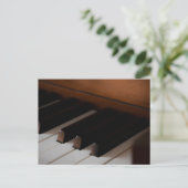 Mooie Piano Briefkaart (Staand voorkant)