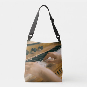 Mooie piano crossbody tas