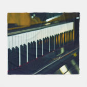 Mooie piano fleece deken (Voorkant (Horizontaal))