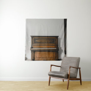 Mooie piano kunst wandkleed