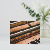 Mooie Piano Kunstwerk Briefkaart (Staand voorkant)