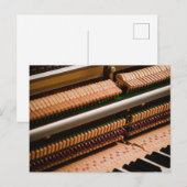 Mooie Piano Kunstwerk Briefkaart (Voorkant / Achterkant)