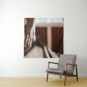 Mooie Piano Kunstwerk Wandkleed (In Situ (horizontaal))