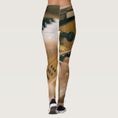 Mooie piano leggings (Achterkant)