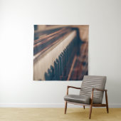 Mooie piano-ontwerp wandkleed (In Situ (horizontaal))