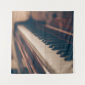 Mooie piano-ontwerp wandkleed (Voorkant)