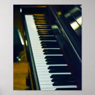 Mooie piano poster