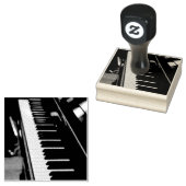 Mooie piano rubberstempel (Gestempeld)