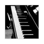 Mooie piano rubberstempel (Afrduk)