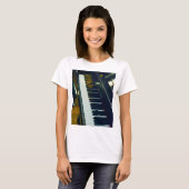 Mooie piano t-shirt (Voorkant volledig)