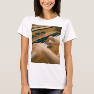 Mooie piano t-shirt