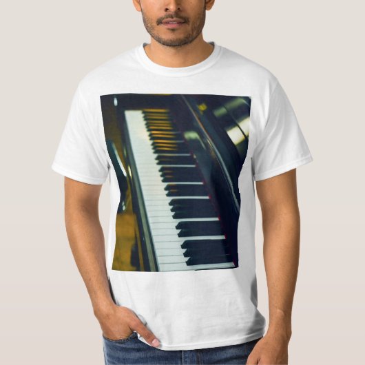 Mooie piano t-shirt (Voorkant)