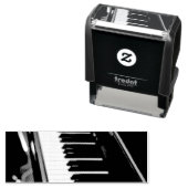 Mooie piano  zelfinktende stempel (In situ)
