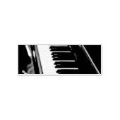 Mooie piano  zelfinktende stempel (Design)