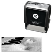 Mooie piano zelfinktende stempel (In situ)