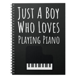 Mooie Pianocadeau's Voor Baby Jongens Pianist Kind Notitieboek