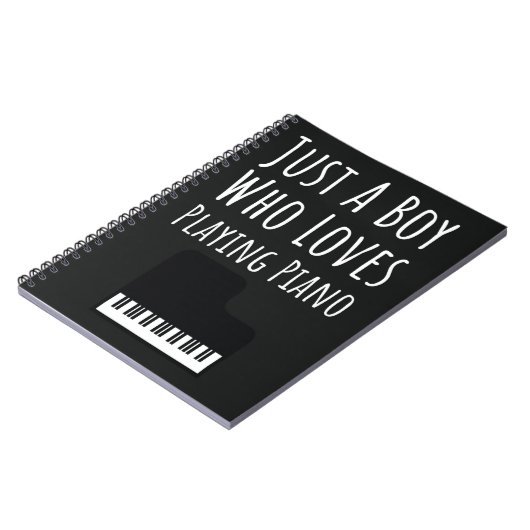 Mooie Pianocadeau's Voor Baby Jongens Pianospelend Notitieboek (Linkerzijde)