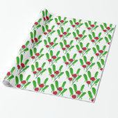 Mooie Pickle Bouquet met Rozen Thunder_Cove Cadeaupapier (Uitgerold)