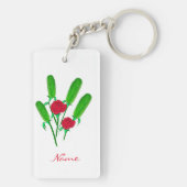 Mooie Pickle Bouquet met Rozen Thunder_Cove Sleutelhanger (achterkant)