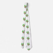 Mooie Pickle Bouquet met Rozen Thunder_Cove Stropdas (Achterkant)