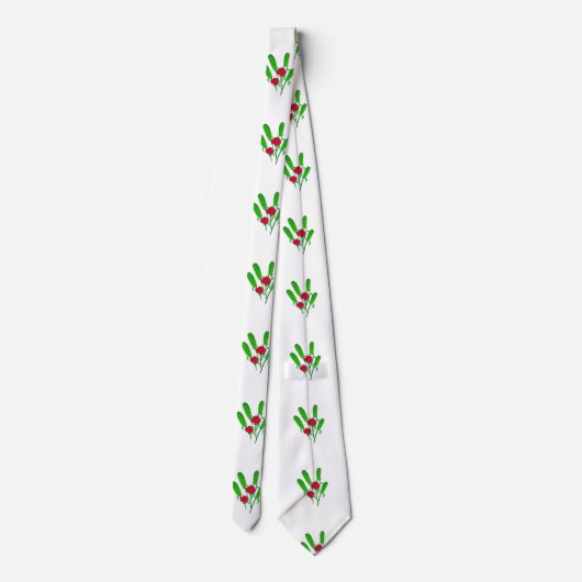 Mooie Pickle Bouquet met Rozen Thunder_Cove Stropdas (Achterkant)