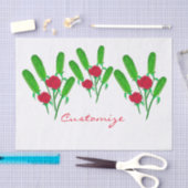Mooie Pickle Bouquet met Rozen Thunder_Cove Tissuepapier (Craft)