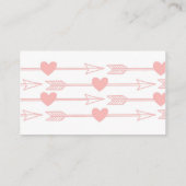 Mooie Pijlen Registry Kaarten / Blush & Gold (Achterkant)