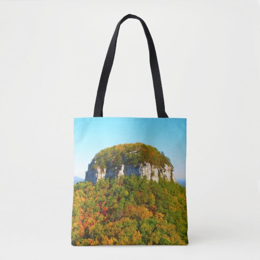 Mooie Pilot Mountain Tote Bag (Voorkant)